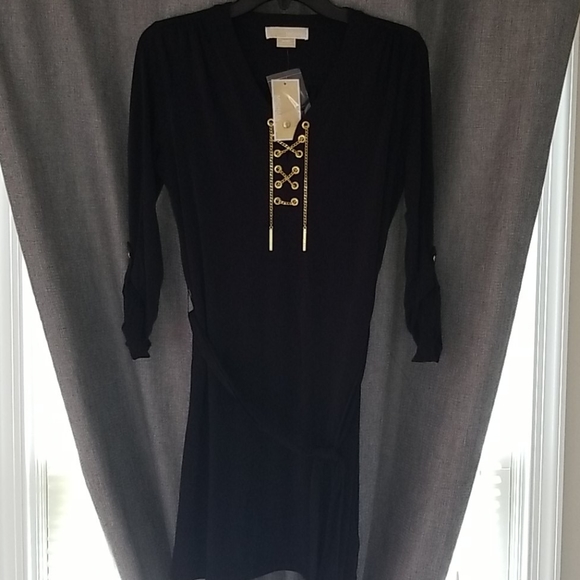 Michael Kors Chain Lace Dress - Picture 2 of 5